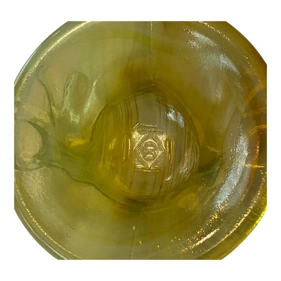 Boyds Glass Extra Large Rooster Egg Cup 1999 Autumn Harvest GLOWS OOAK B1077 - Picture 9 of 15